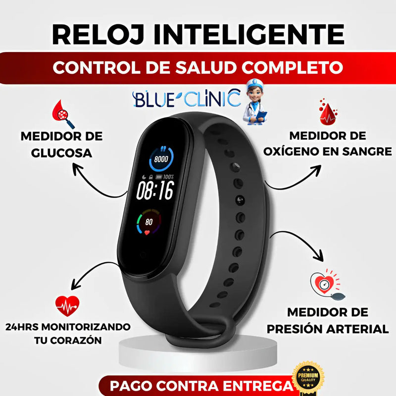 🎉 ¡Promoción de Enero 2025 - 60% OFF en el Reloj Inteligente con Medidor de Salud Completo y Envío Gratis!